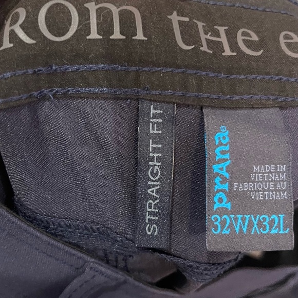 Prana Stretch Zion Pants - Blue - 32” x 32” - Picture 3 of 3